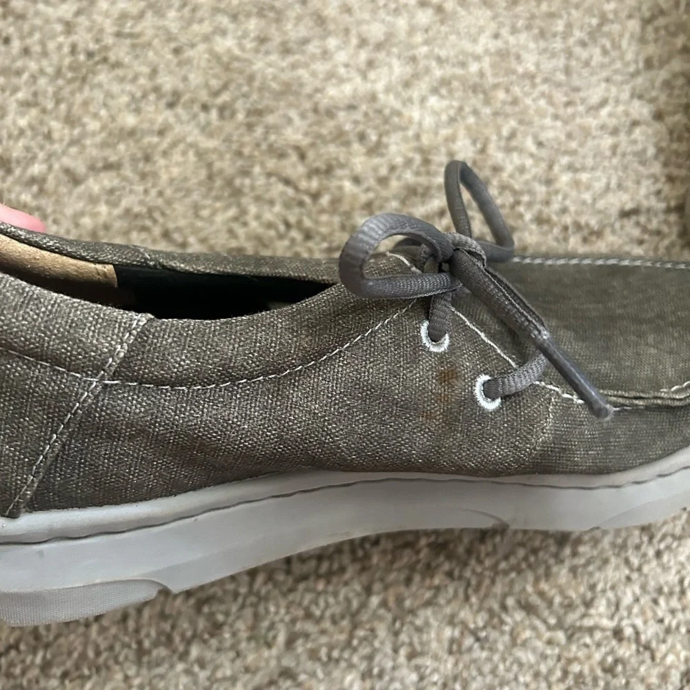 Ariat Men's Hilo Stretch Charcoal Canvas Sneaker Loafer Size 8.5D Outdoor Casual